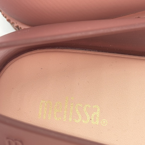 Melissa Puzzle Pink Peep Toe Platform Gel Sandals EU Size 39 MCS6371C - Picture 6 of 10